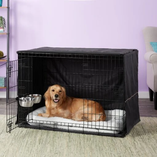 MidWest ICrate Double Door Collapsible Wire Dog Crate Kit -Dog Supplies 150532 PT4. AC SS1800 V1562185354