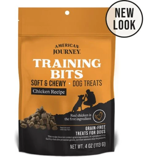 American Journey Chicken Recipe Grain-Free Soft & Chewy Training Bits Dog Treats -Dog Supplies 151156 MAIN. AC SS1800 V1553179635