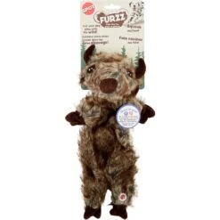 Ethical Pet Furzz Buffalo Squeaky Plush Dog Toy -Dog Supplies 152226 PT7. AC SS1800 V1545255827