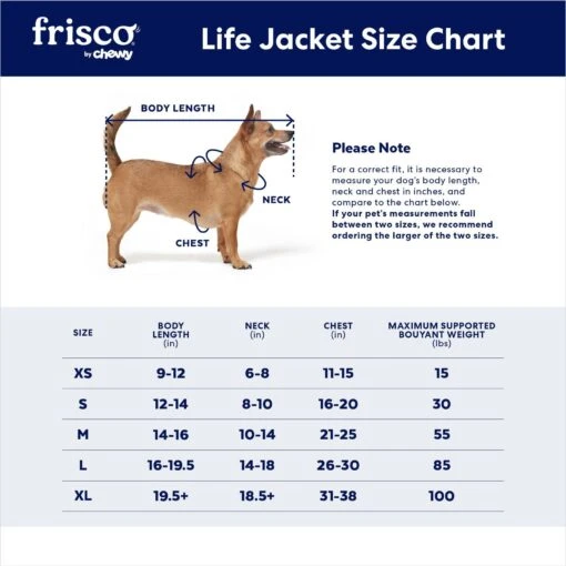 Frisco Neoprene Dog Life Jacket -Dog Supplies 152465 PT1. AC SS1800 V1677271753