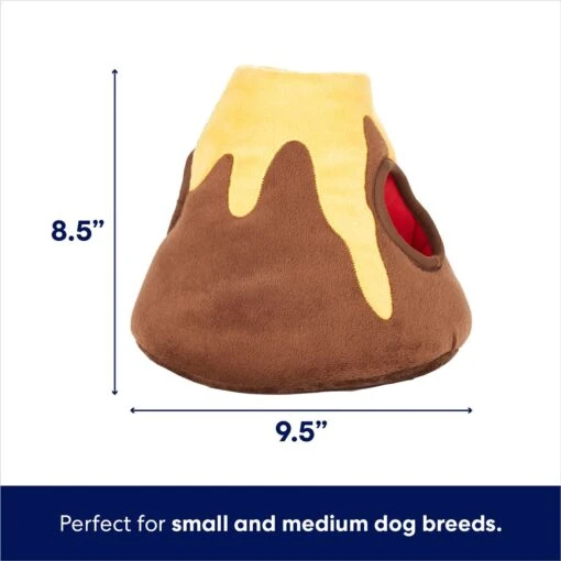 Frisco Volcano Hide & Seek Puzzle Plush Squeaky Dog Toy -Dog Supplies 152810 PT1. AC SS1800 V1674080698