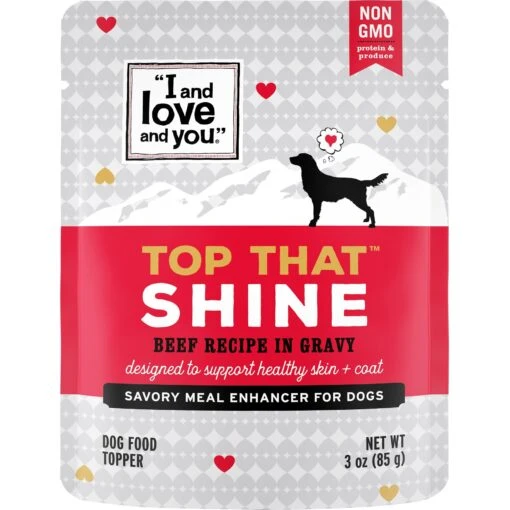 I And Love And You Top That Shine Beef Recipe Grain-Free Dog Food Topper -Dog Supplies 155553 MAIN. AC SS1800 V1543247829