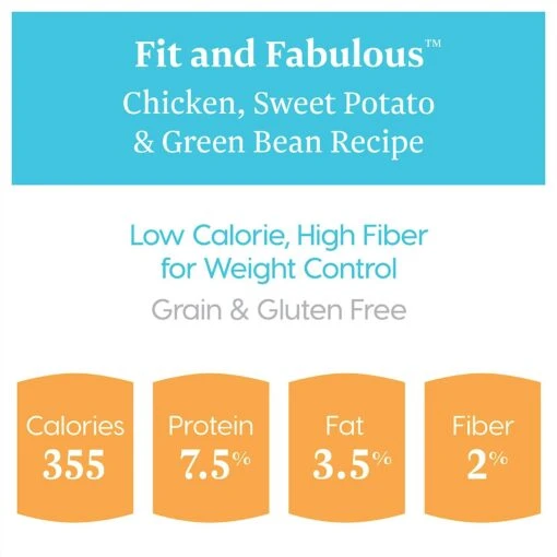 Solid Gold Fit & Fabulous Chicken, Sweet Potato & Green Bean Weight Control Recipe Grain-Free Canned Dog Food -Dog Supplies 157128 PT3. AC SS1800 V1547218974