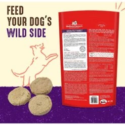 Stella & Chewy's Absolutely Rabbit Dinner Patties Freeze-Dried Raw Dog Food -Dog Supplies 157720 PT2. AC SS1800 V1548194248