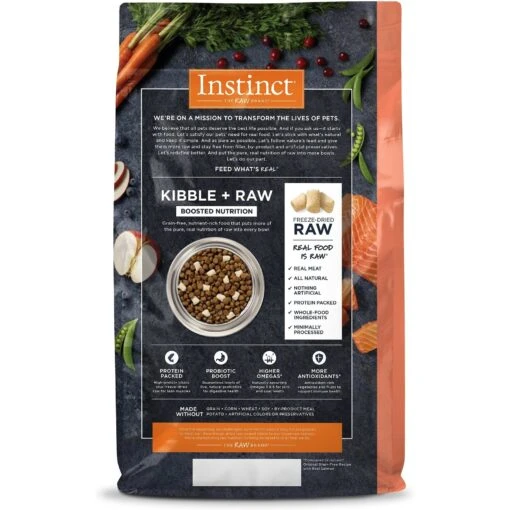 Instinct Raw Boost Grain-Free Recipe With Real Salmon & Freeze-Dried Raw Pieces Dry Dog Food -Dog Supplies 160755 PT1. AC SS1800 V1623431000