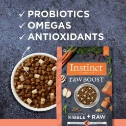 Instinct Raw Boost Grain-Free Recipe With Real Salmon & Freeze-Dried Raw Pieces Dry Dog Food -Dog Supplies 160755 PT5. AC SS1800 V1623434252