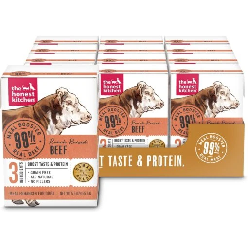 The Honest Kitchen Meal Booster 99% Beef Wet Dog Food Topper -Dog Supplies 160800 MAIN. AC SS1800 V1668202030