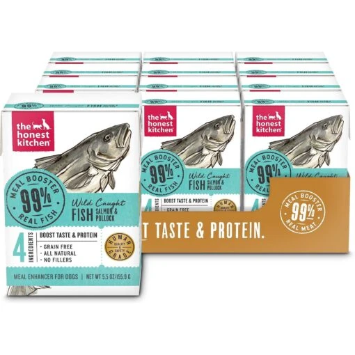 The Honest Kitchen Meal Booster 99% Salmon & Pollock Wet Dog Food Topper -Dog Supplies 160802 MAIN. AC SS1800 V1649101387