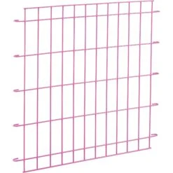 Frisco Fold & Carry Single Door Collapsible Wire Dog Crate, Pink -Dog Supplies 160806 PT4. AC SS1800 V1561066321