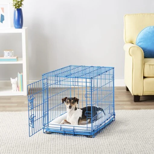 Frisco Fold & Carry Single Door Collapsible Wire Dog Crate -Dog Supplies 160808 MAIN. AC SS1800 V1598644255