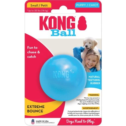 KONG Stuffable Puppy Ball Dog Toy, Color Varies -Dog Supplies 161849 PT8. AC SS1800 V1552941136