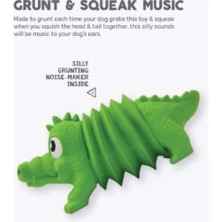 Outward Hound Accordionz Gator Stuffing-Free Squeaky Dog Toy -Dog Supplies 162058 PT2. AC SS1800 V1631681566