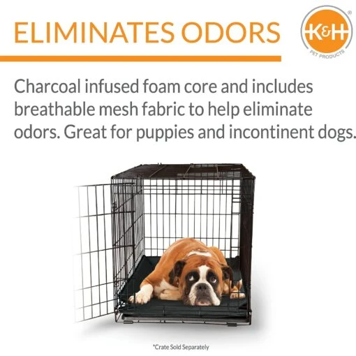 K&H Pet Products Odor-Control Dog Crate Pad -Dog Supplies 164054 PT1. AC SS1800 V1626389534