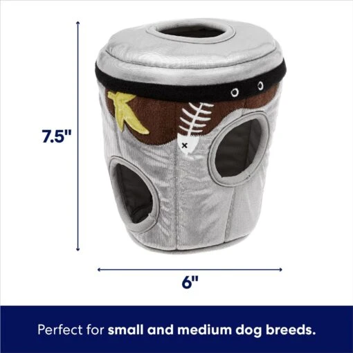 Frisco Trash Can & Raccoons Hide & Seek Puzzle Plush Squeaky Dog Toy -Dog Supplies 174757 PT1. AC SS1800 V1691784247