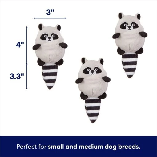 Frisco Trash Can & Raccoons Hide & Seek Puzzle Plush Squeaky Dog Toy -Dog Supplies 174757 PT2. AC SS1800 V1691784029