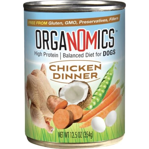 OrgaNOMics Chicken Dinner Grain-Free Pate Wet Dog Food -Dog Supplies 178033 MAIN. AC SS1800 V1671208287