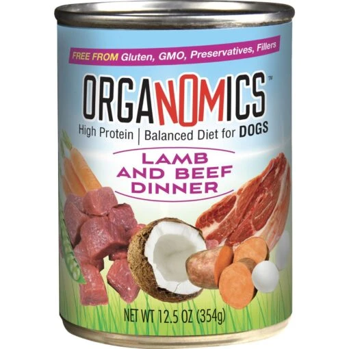 OrgaNOMics Lamb & Beef Dinner Grain-Free Pate Wet Dog Food -Dog Supplies 178035 MAIN. AC SS1800 V1671208287