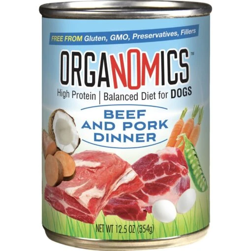 OrgaNOMics Beef & Pork Dinner Grain-Free Pate Wet Dog Food -Dog Supplies 178039 MAIN. AC SS1800 V1671208286