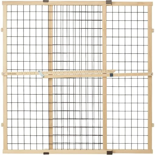 MyPet Extra Tall Wide Wire Mesh Dog Gate -Dog Supplies 178460 PT1. AC SS1800 V1569026899