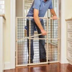 MyPet Extra Tall Wide Wire Mesh Dog Gate -Dog Supplies 178460 PT3. AC SS1800 V1569026907