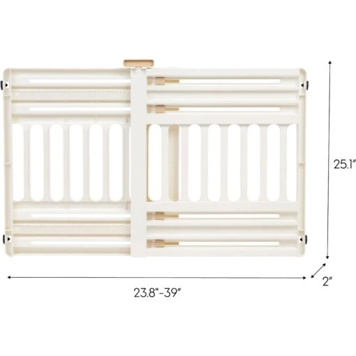 IRIS Plastic Expandable Pressure Mounted Dog & Cat Gate -Dog Supplies 181103 PT1. AC SS1800 V1619537991