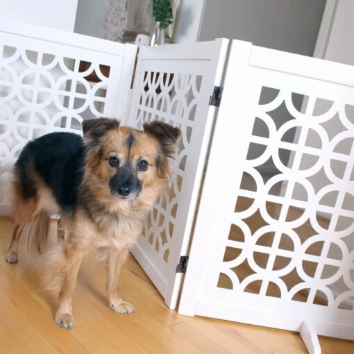 Primetime Petz Palm Springs Designer Pet Gate -Dog Supplies 184873 PT2. AC SS1800 V1564771509