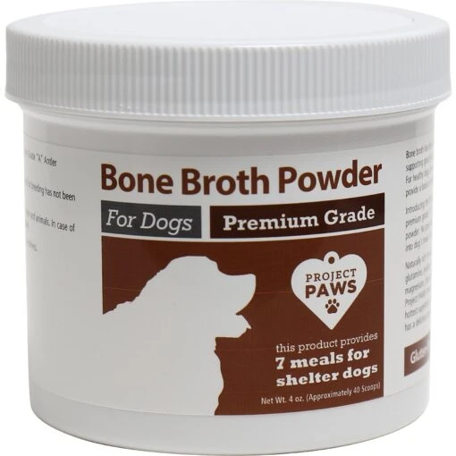 Project Paws Premium Grade Bone Broth Dog Powder Supplement Food Topper -Dog Supplies 186832 MAIN. AC SS1800 V1564428471