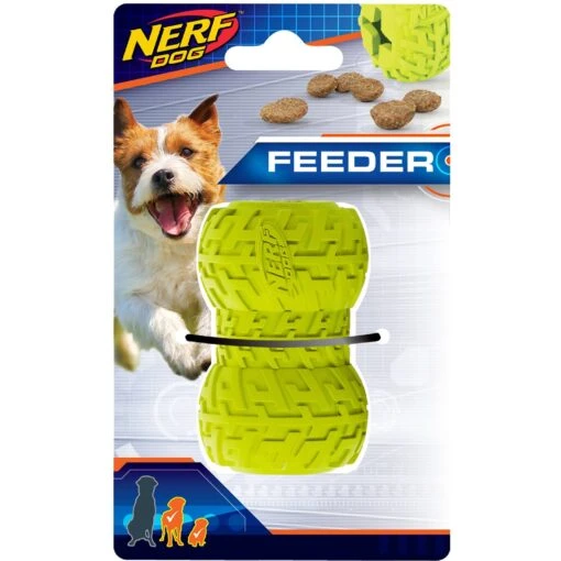 Nerf Dog Tire Feeder Dog Toy, 2.75-in -Dog Supplies 187170 MAIN. AC SS1800 V1564780985