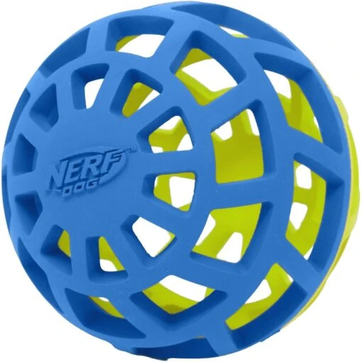 Nerf Dog Feeder EXO Ball Dog Toy, 3.8-in -Dog Supplies 187199 PT1. AC SS1800 V1564781042