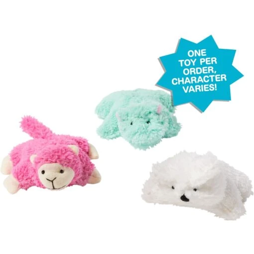 Ethical Pet Chenille Squeaky Plush Puppy Toy, Character Varies -Dog Supplies 188546 MAIN. AC SS1800 V1682710939