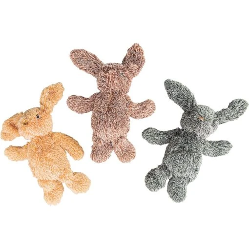 Ethical Pet Cuddle Bunnies Squeaky Plush Dog Toy, Character Varies -Dog Supplies 188636 Main. AC SS1800 V1565035334