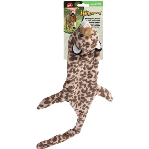 Ethical Pet Mini Skinneeez Jungle Cat Stuffing-Free Squeaky Plush Dog Toy, Character Varies -Dog Supplies 189044 Main. AC SS1800 V1565031760