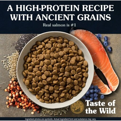 Taste Of The Wild Ancient Stream Smoke-Flavored Salmon With Ancient Grains Dry Dog Food -Dog Supplies 191341 PT3. AC SS1800 V1641605586