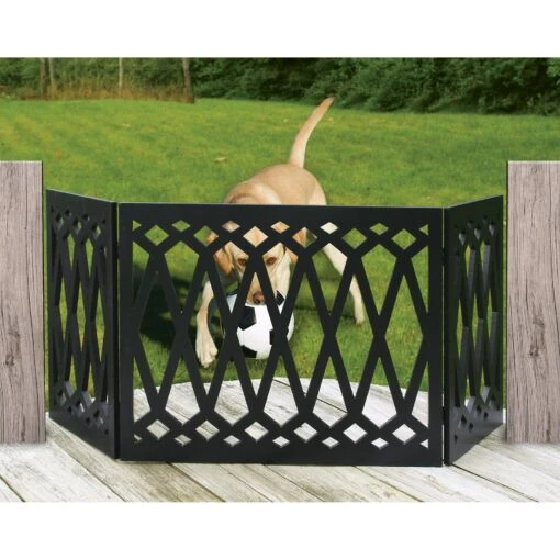 Etna 3 Panel Diamond Pet Gate -Dog Supplies 191409 pt3. AC SS1800 V1565363902