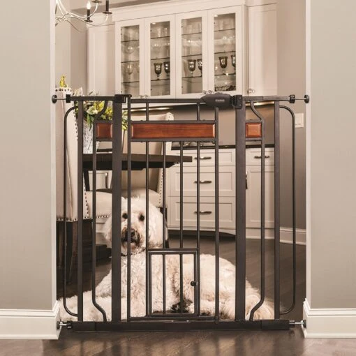 Carlson Pet Products Design Paw Extra Tall Dog Gate -Dog Supplies 192013 MAIN. AC SS1800 V1572018790