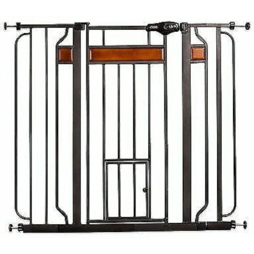 Carlson Pet Products Design Paw Extra Tall Dog Gate -Dog Supplies 192013 PT1. AC SS1800 V1572018182