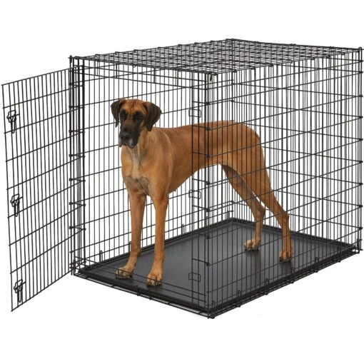 MidWest Solution Series XX-Large Heavy Duty Single Door Dog Crate, 54 Inch -Dog Supplies 192364 MAIN. AC SS1800 V1570569367