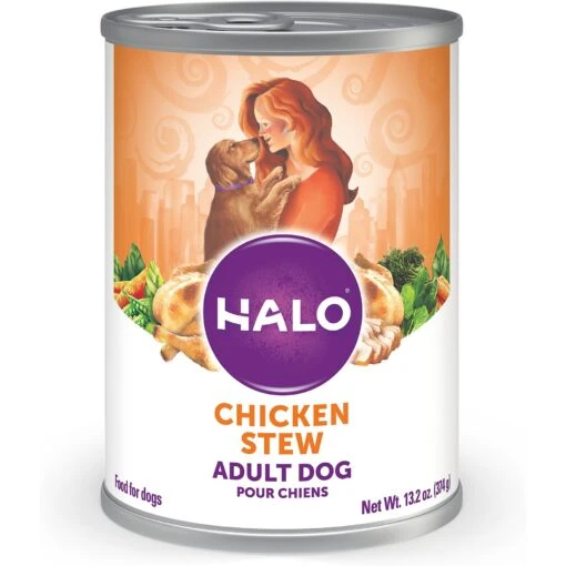 Halo Holistic Chicken Stew Adult Canned Dog Food -Dog Supplies 194483 MAIN. AC SS1800 V1588697519