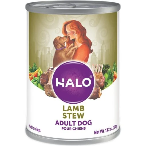 Halo Lamb Stew Adult Canned Dog Food -Dog Supplies 194484 Main. AC SS1800 V1583443695