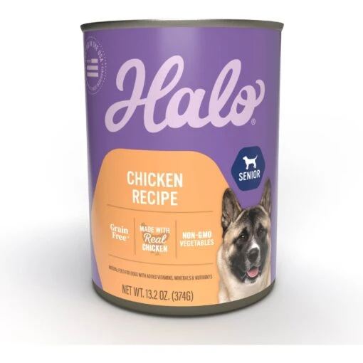 Halo Holistic Chicken Recipe Senior Canned Dog Food -Dog Supplies 194491 MAIN. AC SS1800 V1695306467