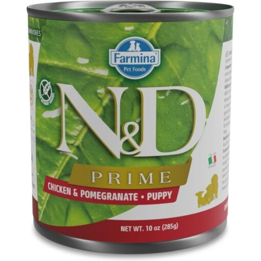 Farmina Natural & Delicious Puppy Prime Chicken & Pomegranate Canned Dog Food -Dog Supplies 197044 MAIN. AC SS1800 V1606803143