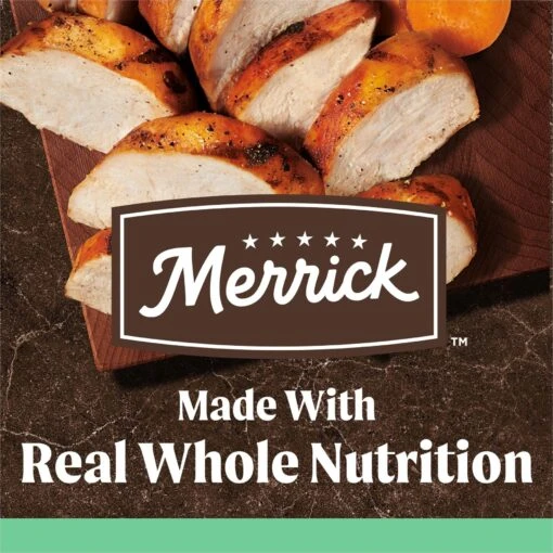 Merrick Grain-Free Senior Dry Dog Food Real Chicken & Sweet Potato Recipe -Dog Supplies 200601 PT3. AC SS1800 V1671487313