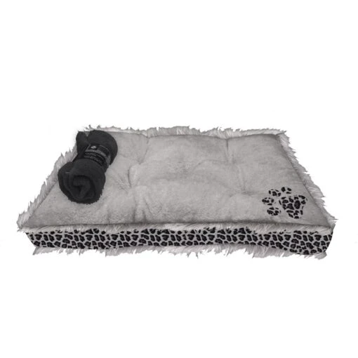 Dr. Gabby Wild Blanket & Leopard Print Dog Crate Mat -Dog Supplies 203386 Main. AC SS1800 V1570128788