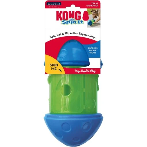 KONG Spin It Dog Toy -Dog Supplies 209790 PT7. AC SS1800 V1605311218