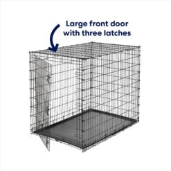 Frisco Heavy Duty Single Door Wire Dog Crate -Dog Supplies 210677 PT3. AC SS1800 V1667229022