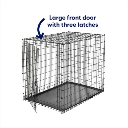 Frisco Heavy Duty Single Door Wire Dog Crate -Dog Supplies 210677 PT3. AC SS1800 V1667229022