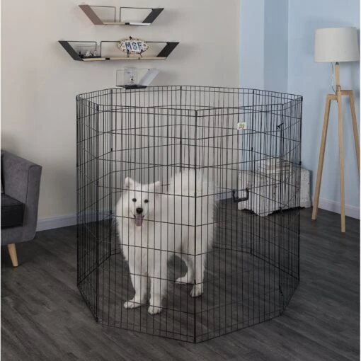 Go Pet Club Foldable Wire Dog Exercise Pen -Dog Supplies 217266 MAIN. AC SS1800 V1587484339