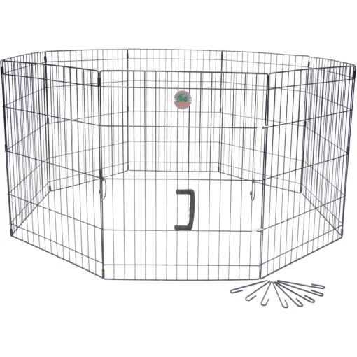 Go Pet Club Foldable Wire Dog Exercise Pen -Dog Supplies 217266 PT2. AC SS1800 V1587484436