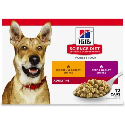 Hill's Science Diet Variety Pack Adult Canned Dog Food, 13-oz, Case Of 12 -Dog Supplies 217364 MAIN. AC SS1800 V1580221975