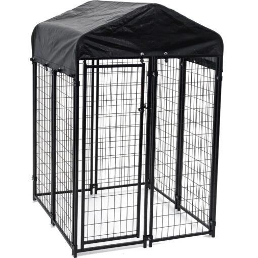 Lucky Dog Uptown Welded Wire Dog Kennel, Cover & Frame -Dog Supplies 217613 PT5. AC SS1800 V1585762572